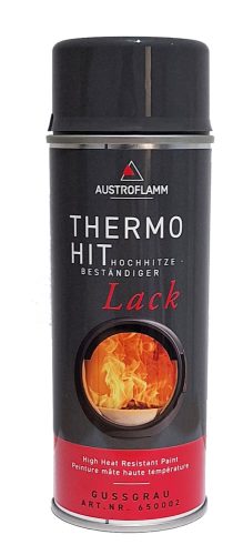 Austroflamm fekete hőálló festék spray 400 ml